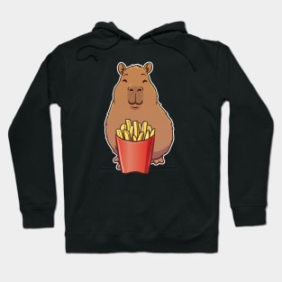 Capybara French Fries Hoodie